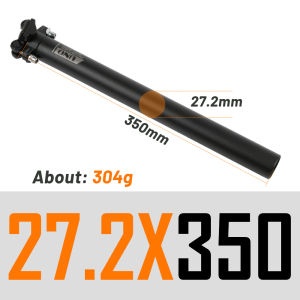 UNO Bicycle Seatpost Ultralight Aluminum Alloy 25.4/27.2/28.6/30.9/31.6*350/400mm Bicycle Seat Tube