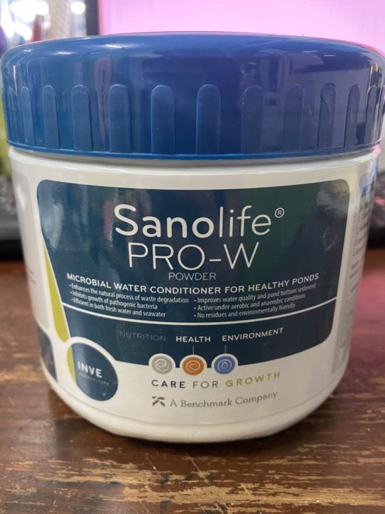 Sanolife PRO-W 500 กรัม จุลินทรีย์สำหรับสัตว์น้ำ กุ้ง ปลา