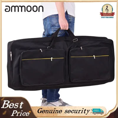Electric Piano Bag with Durable Handle 8MM Anti-Collision Cotton Interlayer for 61 Keys Keyboard Pianos