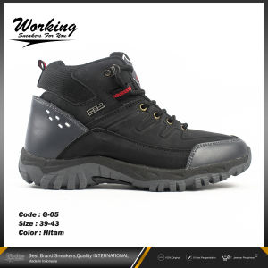 Working Sneakers For You Sepatu Boots Hiking Pria Olahraga Outdoor Code G-05 Size 39 - 43