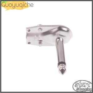 【Guoyuqiche】 6.35mm Mono Jack Right Angle Plug Flat Male Guitar Effects Pedal Connector Microphone Amplifier Connector