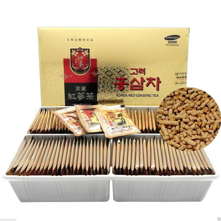 Eks Korean Red Ginseng Extract Red Ginseng Root Tea 3g X 100 Sachets