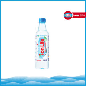Thùng 24 Chai Nước ION Kiềm Đóng Chai I-On Life 450ml - Khỏe ruột Mát gan Hỗ trợ tiêu hoá Trung hoà axit dư thừa ổn định huyết áp bù khoáng