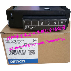 แหล่งจ่ายไฟ DC แบบสวิตชิ่งใหม่และต้นฉบับ OMRON โมดูลพลังงานอัจฉริยะ CJ1W-PD022 24V DC 19.6W