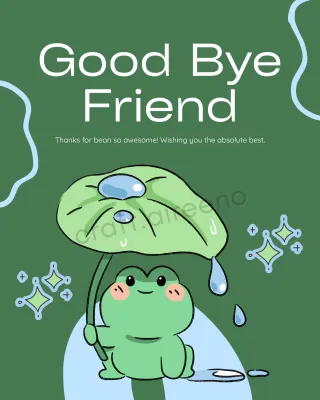 Cute Farewell For Colleagues | Appreciation | Farewell Card | Goodbye | Thanks(Card Only)