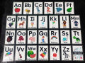 Flash Cards For Kids Laminated. 