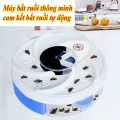 Máy bắt ruồi tự động xoay 360 không có tiếng ồn, máy hút ruồi nhặng thông minh. Máy bẫy muỗi ruồi hút côn trùng tự động ,máy bắt  ruồib tự động an toàn, hiệu quả, hàng cao cấp, BH 12 THÁNG. 