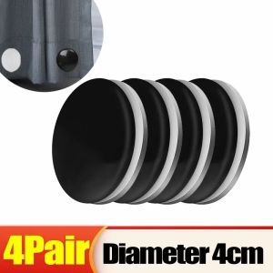 10/4pairs Magnetic Shower Curtain Weights Waterproof Magnetic Buckle Fridge Tablecloth Magnet Button Reusable Nailless Curtain Clips