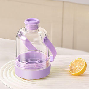 Termaya Ice Maker Cup Portable Ice Cube Bottle Leakproof BPA Free Botol Air Sejuk Camping Office