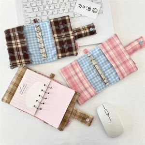 Soft INS Casual Korean Fashion Notebook Kawaii Inner Page Binder Scrapbook Journal Notepad Quilt Heart Style Diary Planner