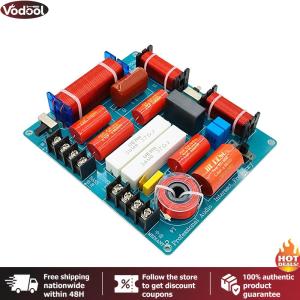 [Vodool Tool Outlet] Professional Speaker Frequency Divider 3 Way Speaker Divider High Power Audio Crossover for KTV Stage Home Theater