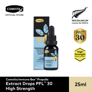Comvita Immune Bee Propolis PFL 30 High Strength Extract Drops 25ml - Product of New Zealand