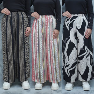 Celana Hommy Wanita Rayon Motif Premium