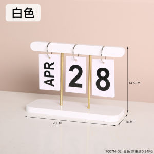 Lịch Để Bàn Lật Số Lịch Decor Trang Trí Bàn Học Bàn Làm Việc Phòng Khách Phòng Ngủ