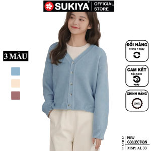 Áo Khoác Len Nữ Cardigan SUKIYA Dễ Thương Chất Len Lông Thỏ 100% Nhập khẩu Mềm mại AL33
