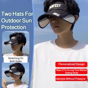 Mens quickdrying sun hat for sports running/Womens summer sun hat/Adjustable Hollow Top Sun Hat/Womens Summer Hollow Top Sun Hat