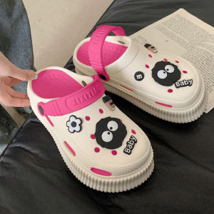 DMshoes แฟชั่นใหม่ รองเท้าแตะหัวโตแบบสวม พื้นนิ่มน้ำหนักเบา สีสวยน่ารักมาก มีหลายสีให้เลือก ชอบสีไหนกดได้เลย รุ่นนี้เค้าฟรีตัวติดให้ด้วยนะ บอกเลยว่าราคานี้คุ้มมาก