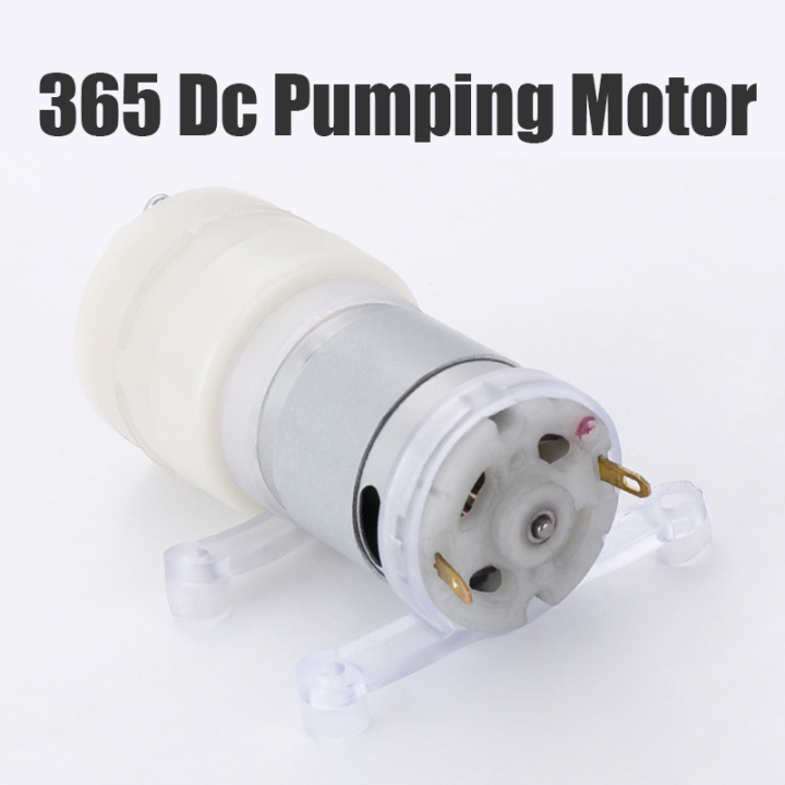 365 12V Dc Pumping Motor Miniature Self-Priming Water Pump For Air ...