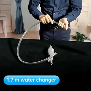 Fish Tank Cleaner Siphon Gravel Cleaner Tool for Aquarium Change Water and Dirt Remover