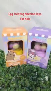 Aoduoyaya Mini Cartoon Egg Twisting Machine with Surprise Dolls Creative Puzzle Toy Perfect Gift for Kids