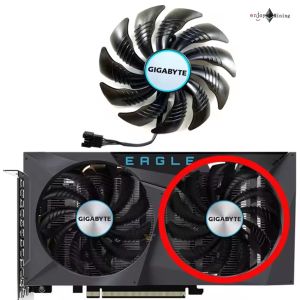 พัดลมการ์ดจอ Gigabyte GeForce RTX3050 8GB Eagle OC Graphics Card Fan PLD09210S12HH