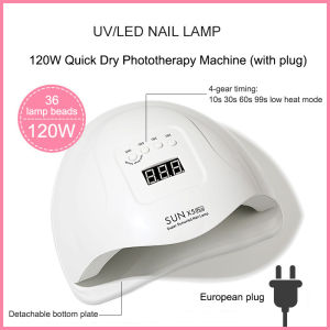 【SG Stock】EmmAmy® 280W/ 120W/ Nail Dryer Light Manicure Drying Gel Polish Curing LED UV Lamp for Nails