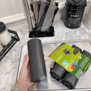 TKVT2556 - Set 3 Cuộn Túi Đựng Rác Tự Phân Hủy Sinh Học Kích Thước 55 x 65 cm
