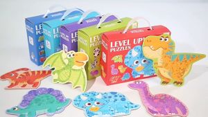 6in1 Animal 3D Jigsaw Puzzle Set Montessori Educational Learning Toys for Kids Early Childhood Gift