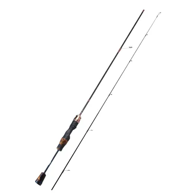 Real Wood UL Rod Solid Carbon Rod 1.39m/1.55m/1.68m/1.80m Ultralight Spinning Rod Baitcasting Rod Prawn Rod BC Casting Rod