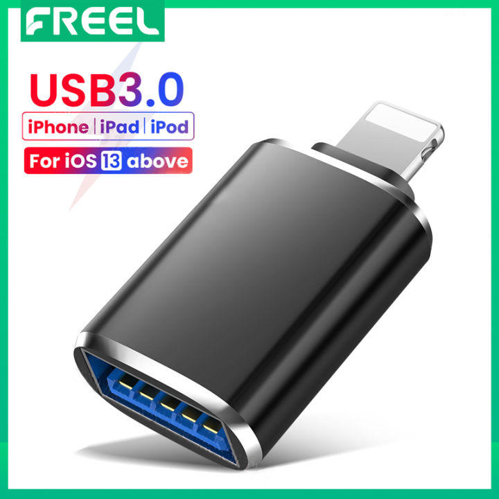 For iphone OTG Adapter Lighting To USB Converter Data Cable For iPhone