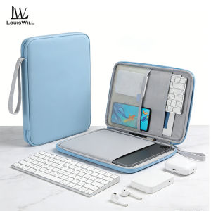 LouisWill Digital Bag Tablet Case Shockproof Waterproof Carrying Bag With Multiple Pockets And Handle For 10.9 Inch Tablet