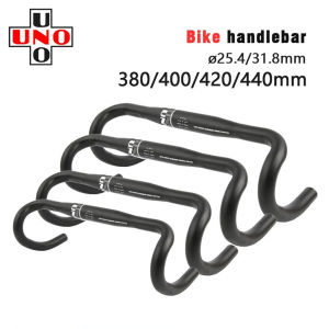 UNO DropBar Bicycle Bent Handlebar 31.8 Ultralight Handle Drop Bar Racing Road Bike 380/400/420/440mm Bike Parts