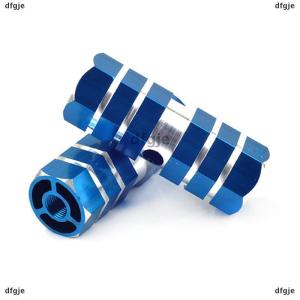 [COD] dfgje 2Pcs Aluminum M TB Bike Bicycle A xle Pedal Non-slip Front Rear A xle Foot Pegs Bicycle Socle Footrest Pedal Bike Accessories