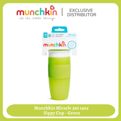 Munchkin Miracle 360 14oz Sippy Cup - Green