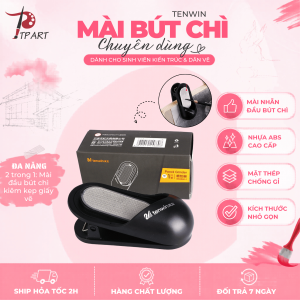 Dụng cụ mài bút chì Tenwin Pencil Grinder MS860-1 đa năng - Hàng chính hãng