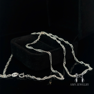 DCAM08 Dây chuyền bạc S925( KHÔNG KÈM MẶT) công nghệ xi độc quyền NanoShield- Tặng nước rửa cao cấp