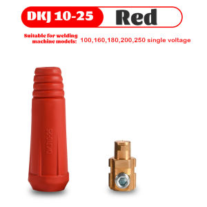 Universal Welding Cable Panel Connector Socket Set Heavy Duty Welding Machine Cable Welding Accessories Plug Set