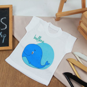 (Size 0-3 tahun) Kaos Bayi Anak Salur Sablon Warna Putih / Baju Atasan Bayi Kaos Motif Anak Lengan Pendek