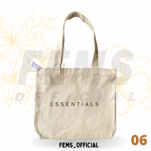 Tote bag Resleting Aesthetic Premium Kekinian Tas Totebag Kuliah Vintage Penutup Resleting