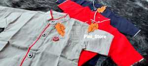 kemeja anak merek Fasya kids untuk anak 6 bulan-12 tahun