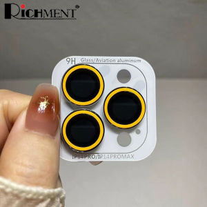 【✅SG Brand】RICHMENT Luminous Camera Lens Protector Ring for iPhone 17 / 17 Air / 17 Pro / 17 Pro Max – Glow-in-the-Dark Metal Ring with HD Tempered Glass Scratch Resistant Nighttime Visibility  –  A Unique Gift for iPhone Fans