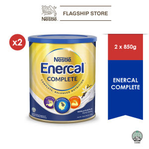 Nestlé ® Enercal® Complete Milk Formula Powder 850g - Adult Complete Nutrition Powder Bundle of 2
