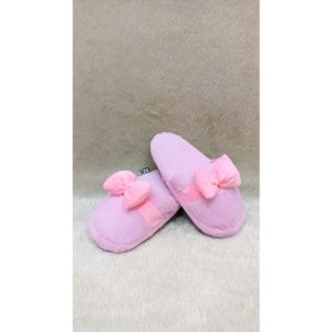 Dreamtoys96 Sandal Slop Pita Sandal Rumah Anti Slip Motif Polos Pita Lucu