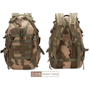 Outdoor Tactical Backpack 25L Capacity Men Army Military Backpack Quality Oxford cloth material Mens Backpack For Hiking Lightweight And Off-Road Camping Backpack For Mens Camouflage Sports