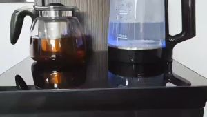 先科国标智能AI语音茶吧机家用制冷热立式办公下置饮水机家用