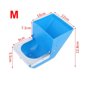 Rabbit feeder Plastic J feeder for rabbit and other pets