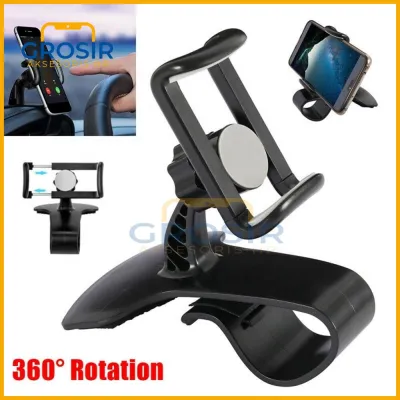 Holder HP Mobil Dudukan Penyangga Stand Handphone di dashboard jepit HD22- Grosir Accessories HP