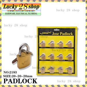20MM Multi-Purpose Padlock w/ Keys #2183 (12PCS PER PACK)