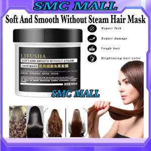 Hair conditioner Moisturizing Soft And Smooth Without Steam Hair Mask Repairs Frizzy Make Hair Deep Repair Keratin Nourish Scalp 500ml