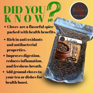 Premium Whole Dried Cloves – Imported Quality Spice